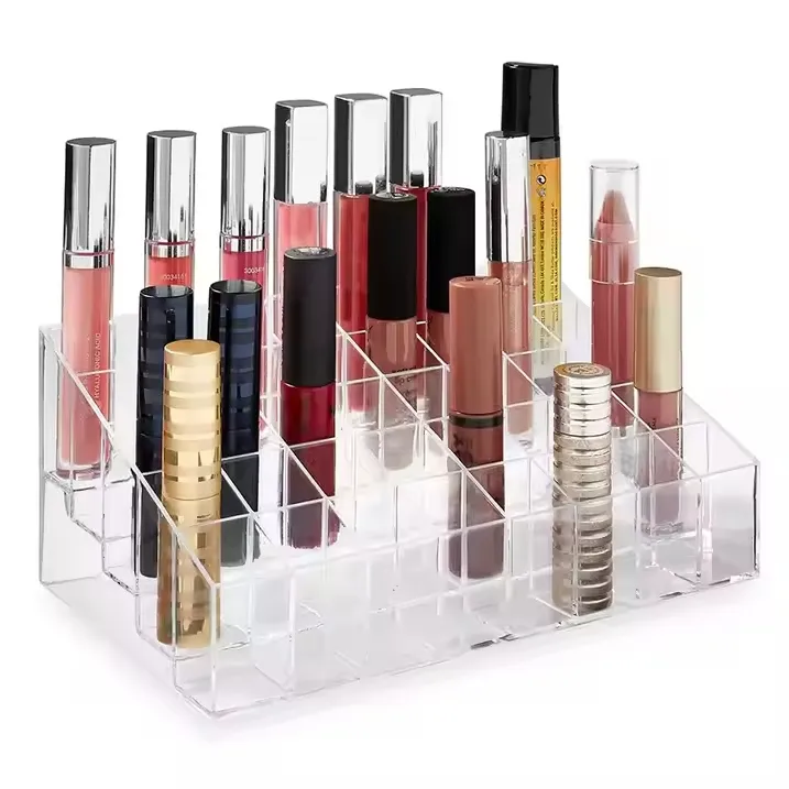 Acrylic lipstick display stand