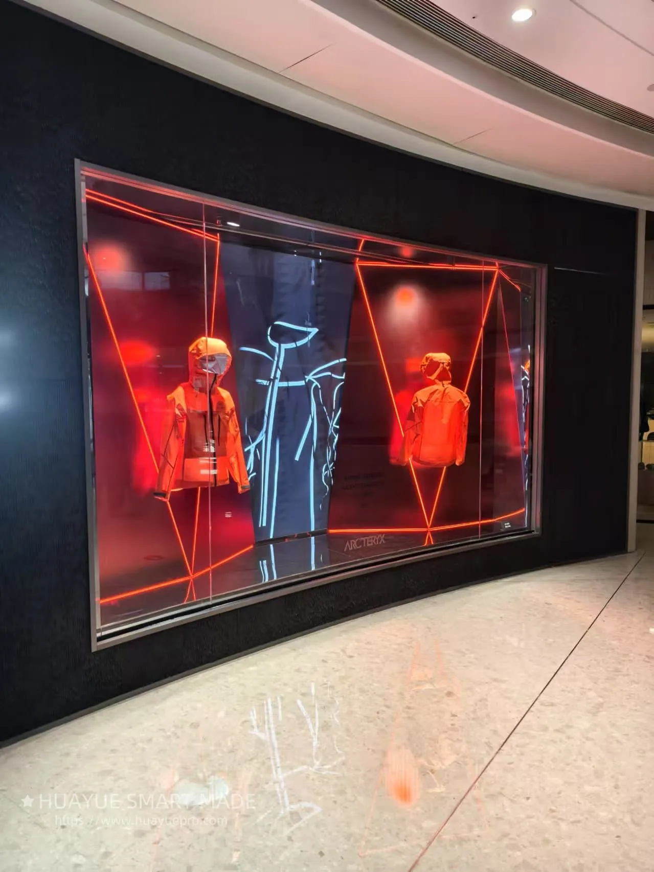 Fashion brand clothing store custom window