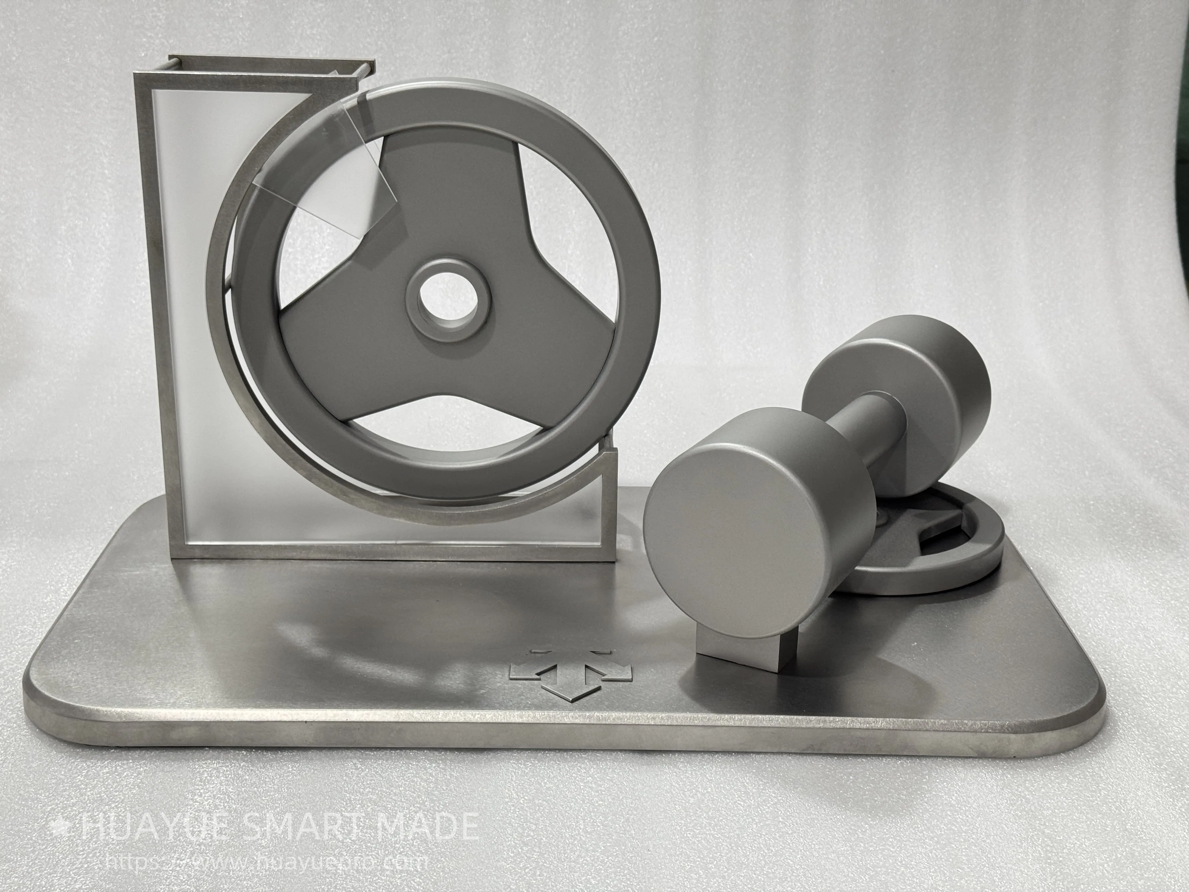 Various types of stainless steel display props and display props