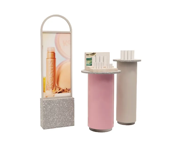 Batch customization of cosmetic display cabinets