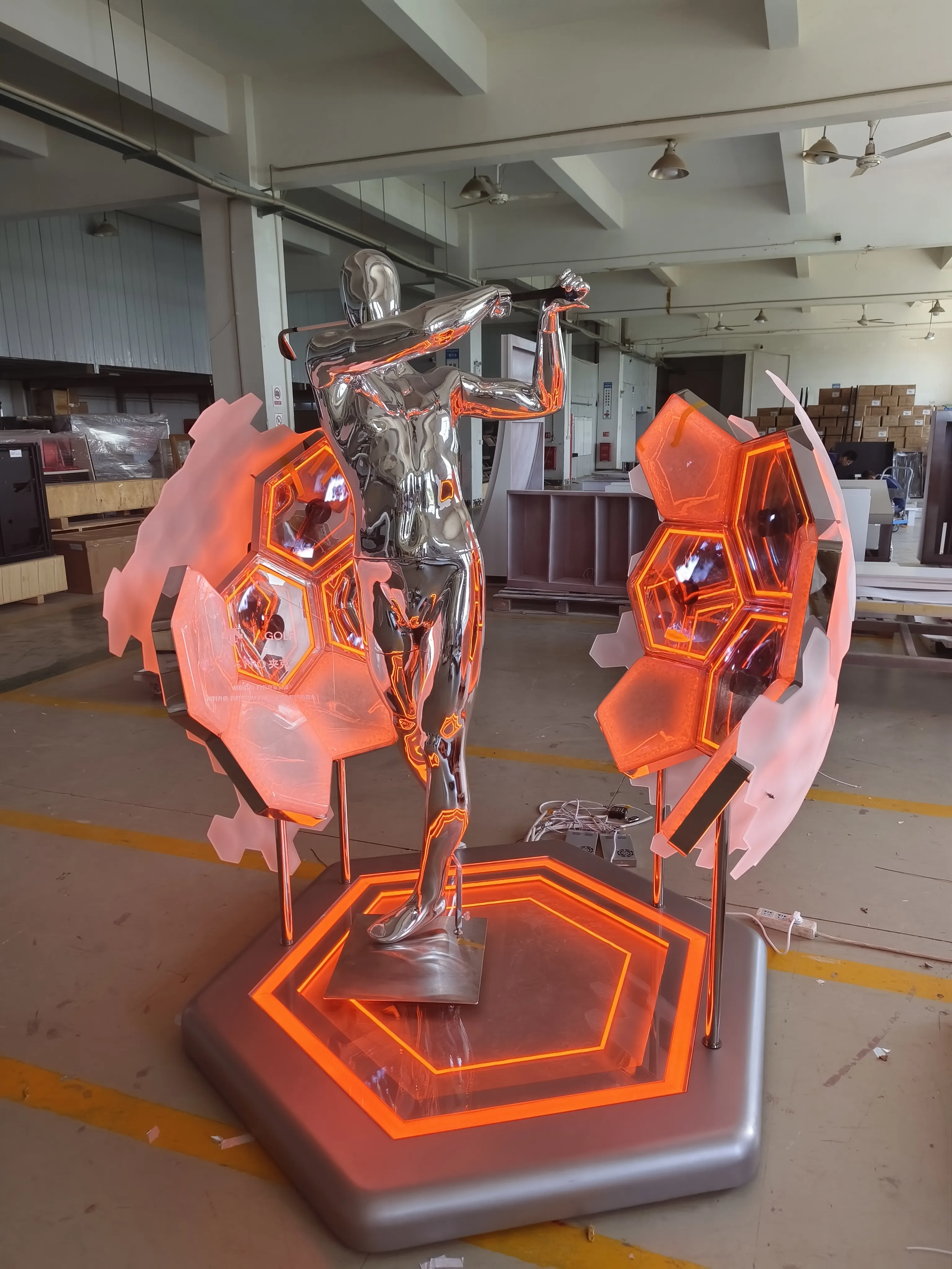 The production of customized display props for t The production of customized display props for t